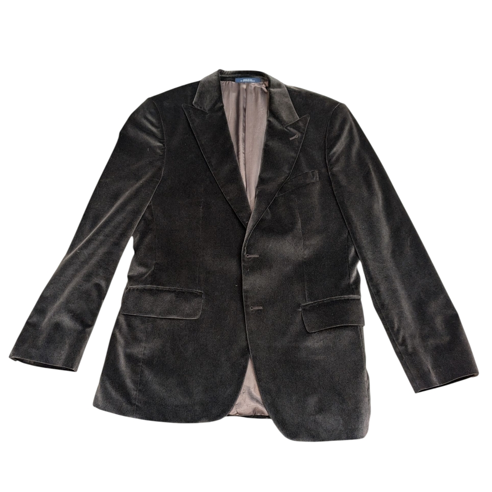 Joseph Abboud Black Sport Coat Velvet Elegance